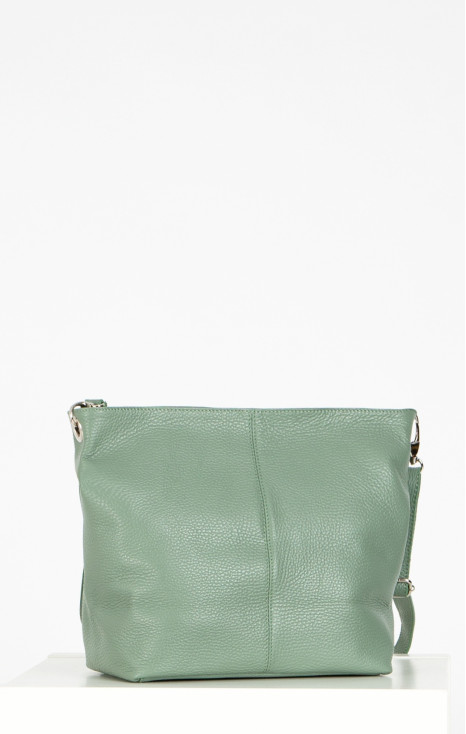 Leather bag in Menta