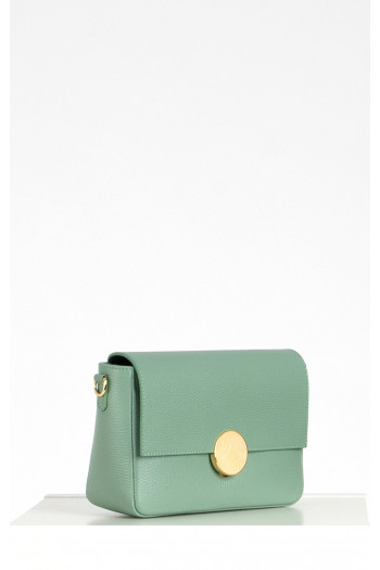 Shoulder bag with a Gold Chain in Menta [1]