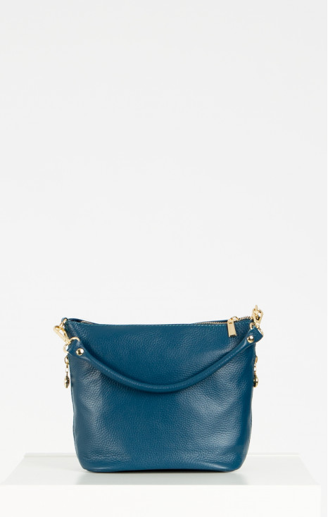 Mini Shoulder Bag in Alpine Blue