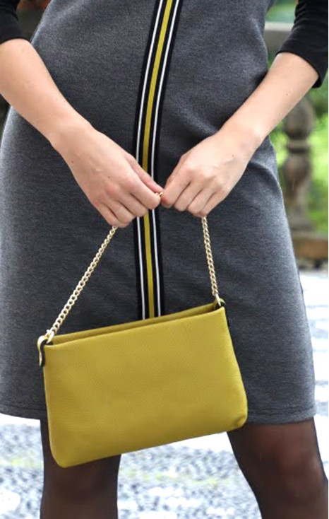 Mini Bag in Golden Palm