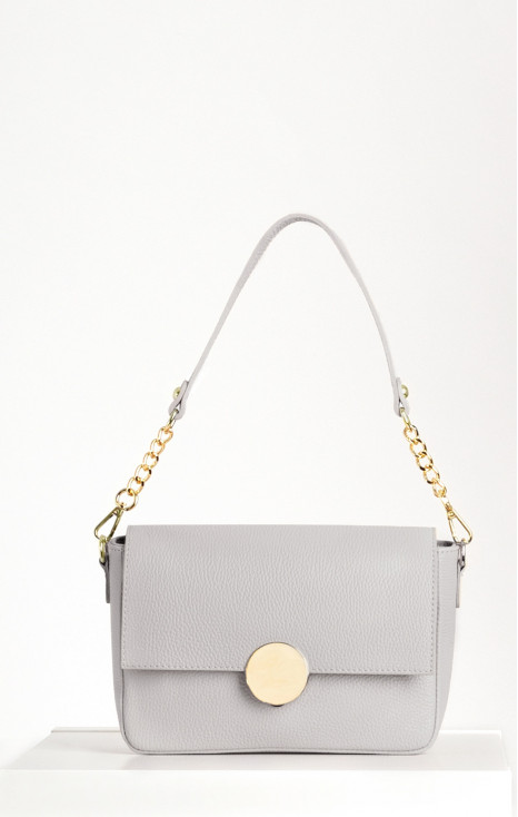 Shoulder bag with a Gold Chain in Dove colour [1]