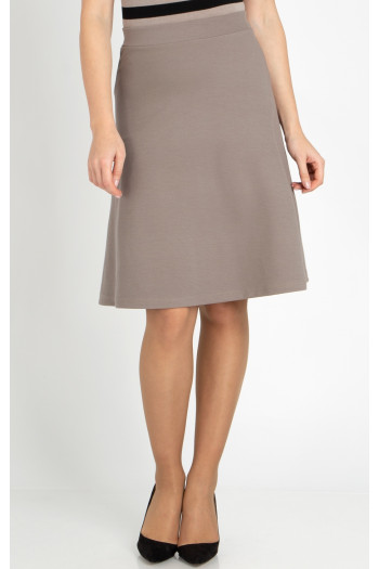 A line Jersey Skirt