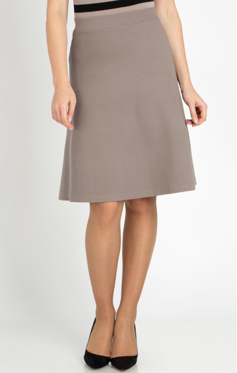 A line Jersey Skirt