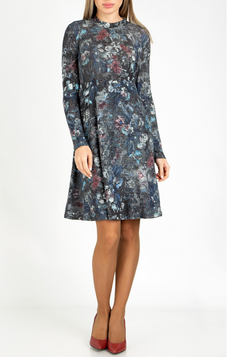 High Waist Jersey Dress