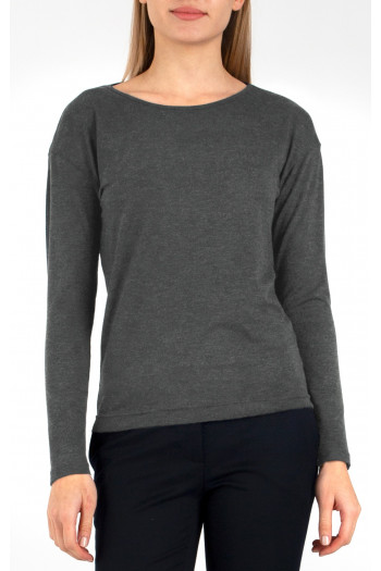 Loose silhouette sweater in Gray