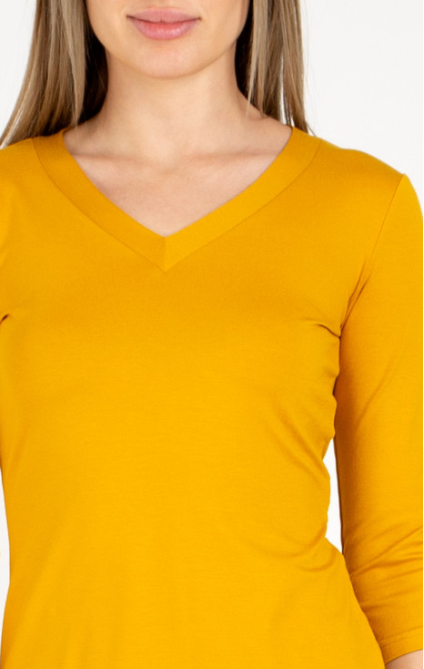 Soft Jersey Top in Sunflower colour