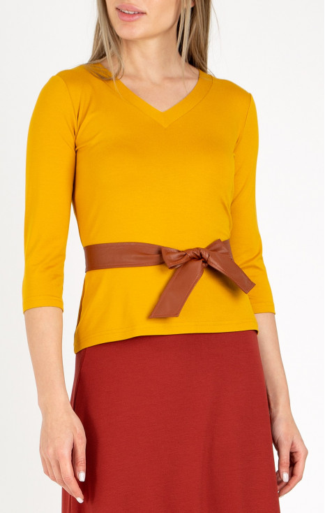 Soft Jersey Top in Sunflower colour [1]