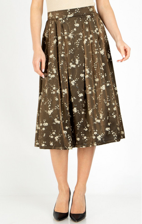 High Waist Midi Skirt