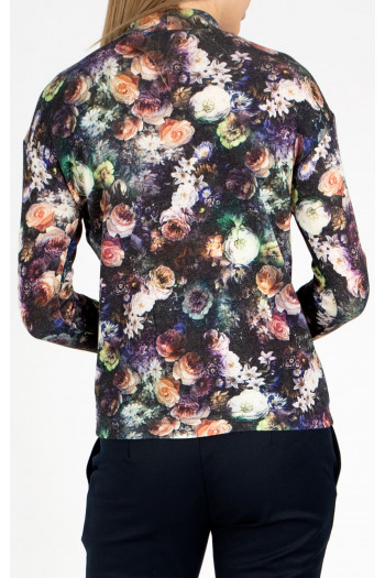 Blouse with floral motifs [1]