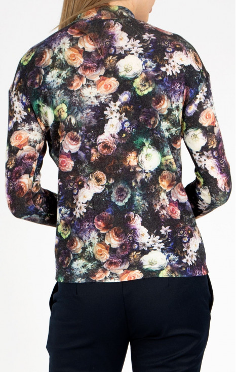 Blouse with floral motifs [1]