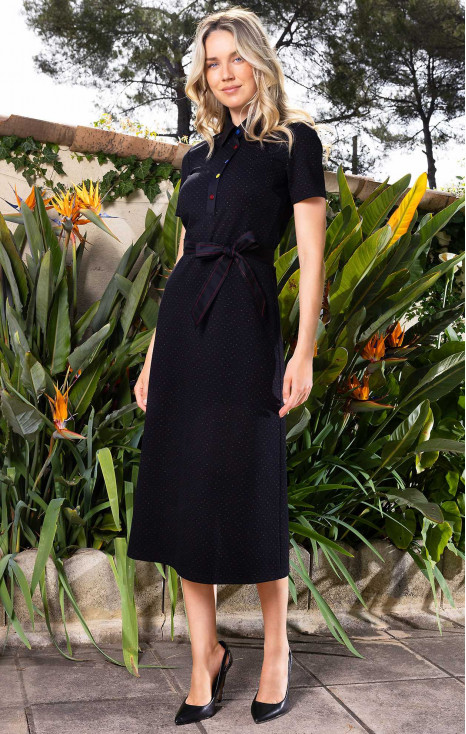 Midi Dress in Black