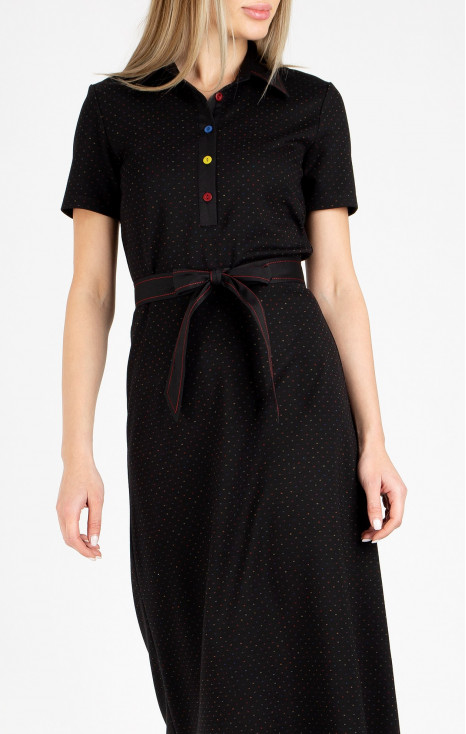 Midi Dress in Black