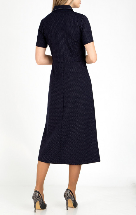 Midi dress in Blue Graphit colour