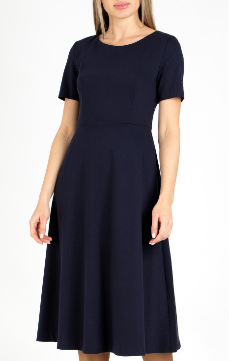 Elegant midi dress in Blue