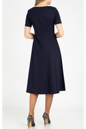 Elegant midi dress in Blue [1]