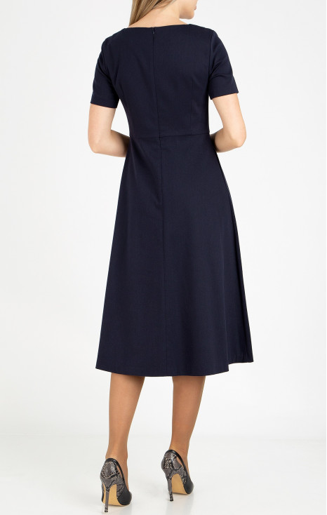 Elegant midi dress in Blue [1]