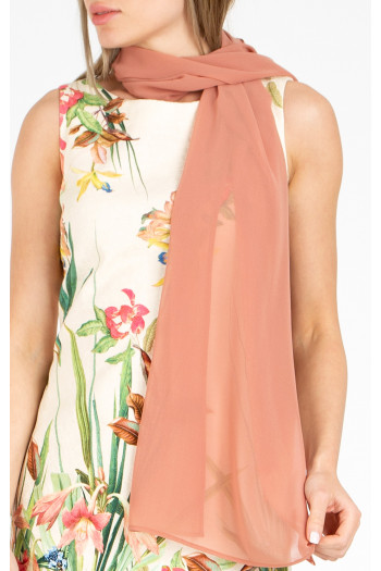 Lightweight scarf in Rose Dawn colour [1]