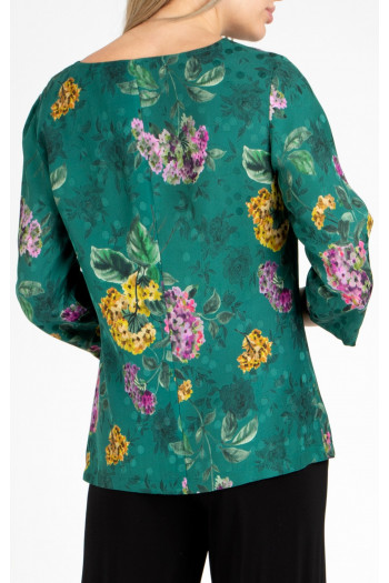 Viscose Blouse with beautiful floral print [1]