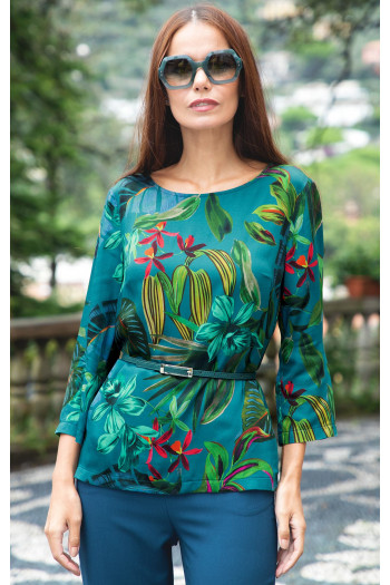 Viscose Blouse with beautiful floral print