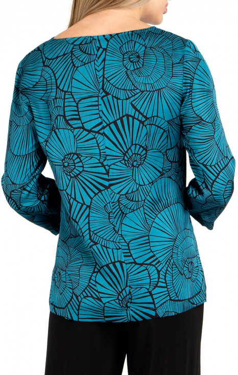 Viscose Blouse in Blue Moon colour [1]