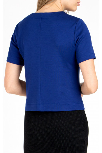 Short jacket in Blue [1]