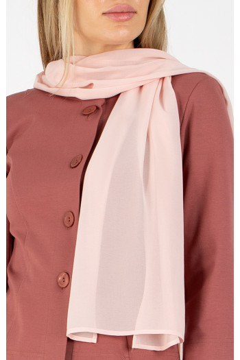 Lightweight scarf in  Dusty Rose colour [1]
