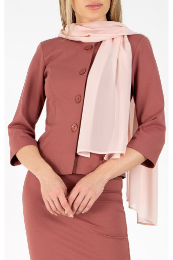 Lightweight scarf in  Dusty Rose colour