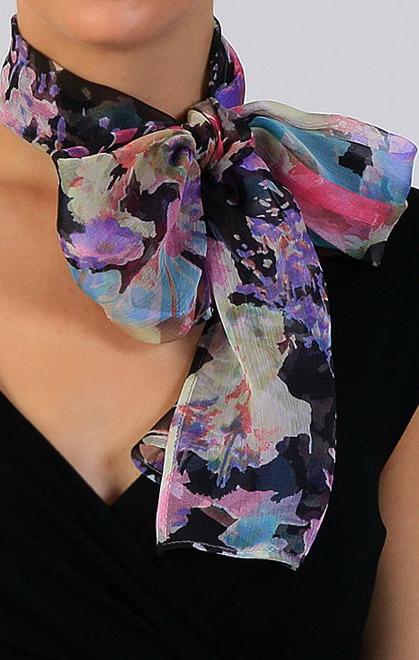 Natural silk scarf [1]