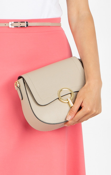 Mini Shoulder Bag in Beige [1]