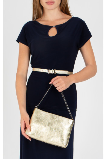 Shoulder bag in Gold colour