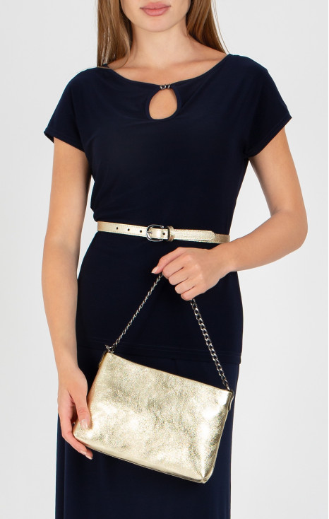 Shoulder bag in Gold colour