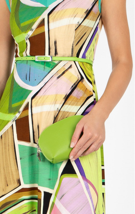 Makeup Bag in Kiwi colour