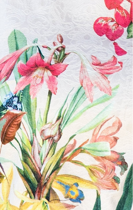 Jacquard Sleeveless Mini Dress