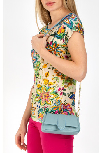 Stylish mini leather bag