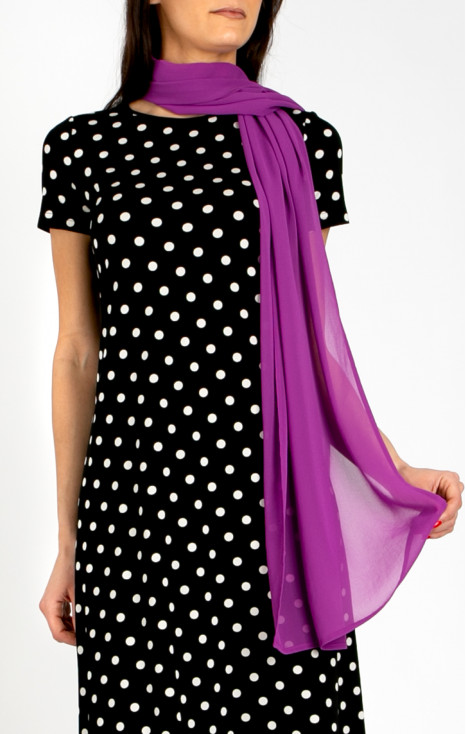 Lightweight scarf in Dahlia