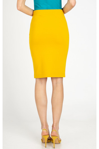 Short knit skirt in Mimosa [1]