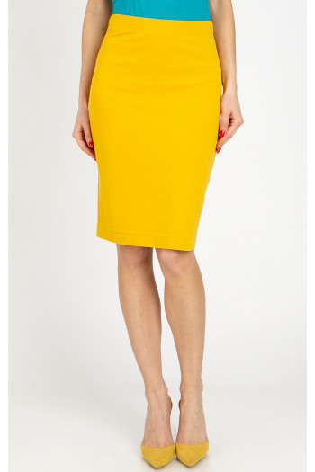 Short knit skirt in Mimosa