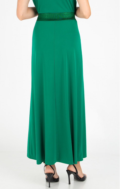 Elegant maxi skirt in Ultramarine Green [1]