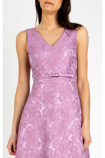 Genuine Leather Belt – Orchid Mist