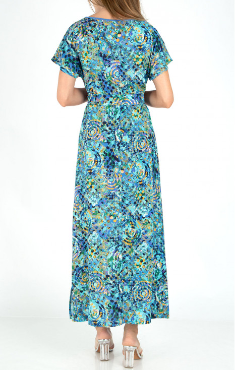 Elegant midi dress made of viscosе