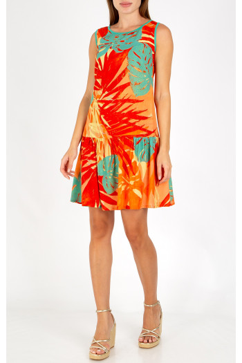 Summer dress Summer Energy in lightweight viscose