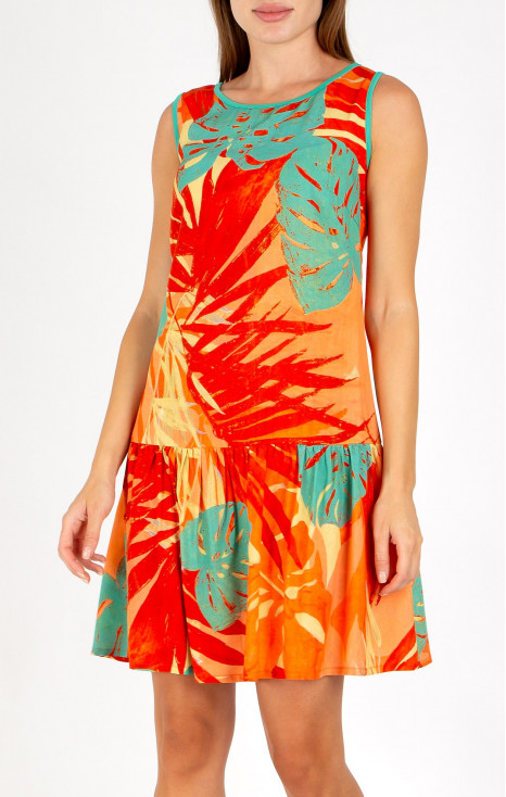 Summer dress Summer Energy in lightweight viscose
