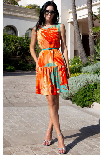 Summer dress Summer Energy in lightweight viscose