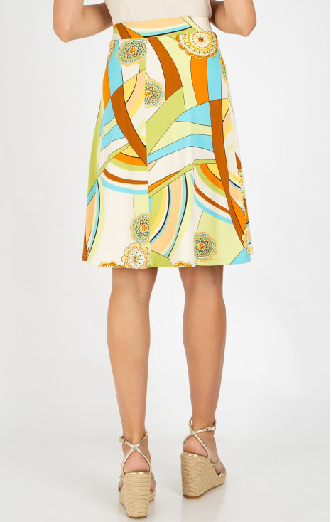 Printed Jersey Skirt &ndash; Summer Vibe