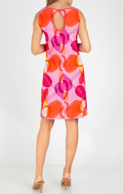 A line Dress in Pink
