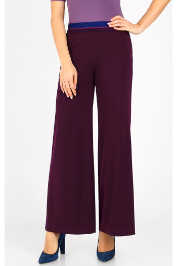 Wide Leg Trousers in Winter Bloom colour