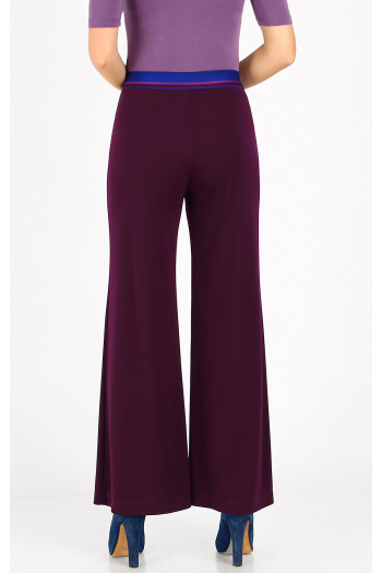 Wide Leg Trousers in Winter Bloom colour [1]