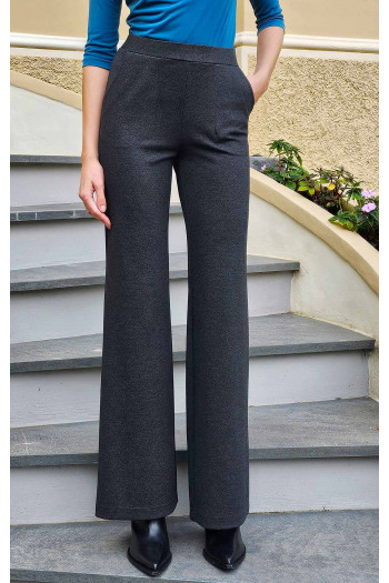 High Waist Trousers in Gray [1]