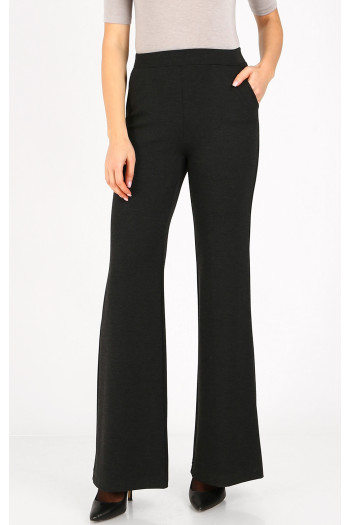 High Waist Trousers in Gray