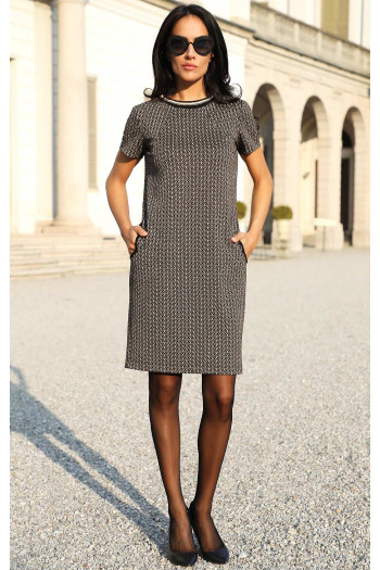 Elegant Mini Dress with Pockets [1]